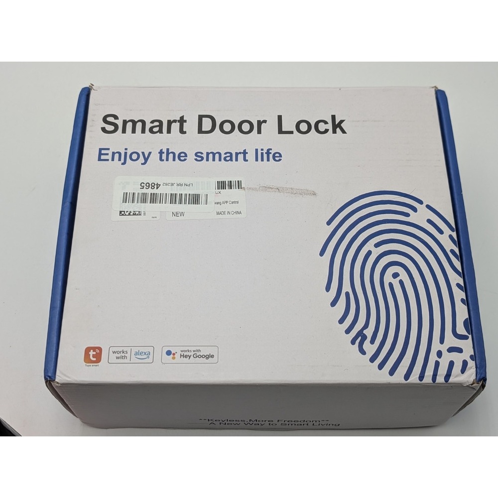 Smart Door Lock NFC RFC Tags Keyless Entry Fingerprint Keypad Bluetooth App